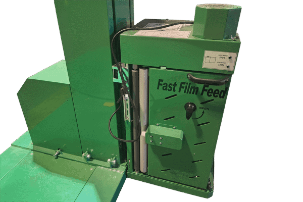 Used Predator XS High Profile Semi Automatic Stretch Wrap System Fast Film Feed Unit