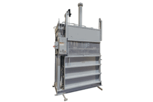 Used Semi-Automatic Vertical Baler For Sale - Front View