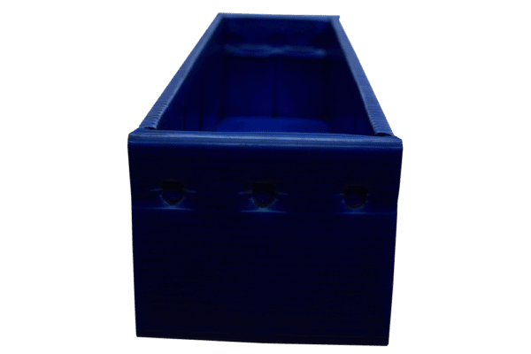 Used Blue Corrugated Bins (Narrow)
