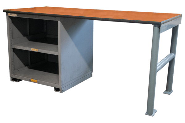 Steel Vidmar Shelving Workbench