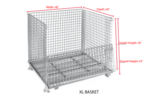 Extra Large WorldTainer Wire Baskets