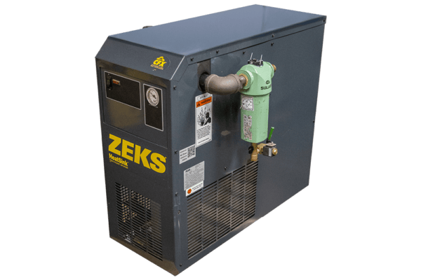 Used Zeks 125HSGA100 Refrigerated Air Dryer For Sale