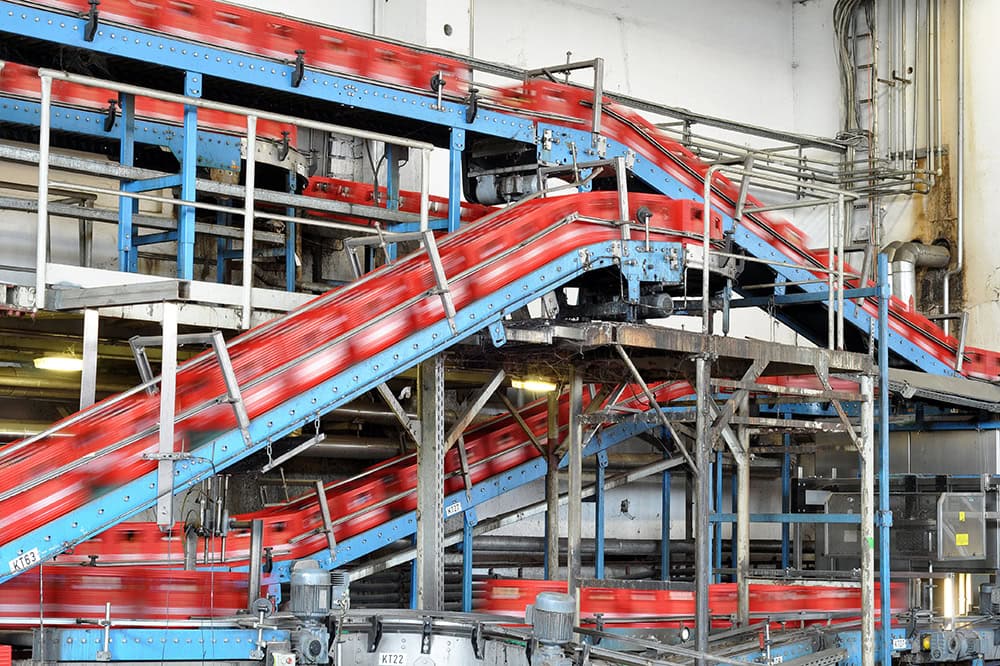 Pre-Owned Conveyor Systems Installed By American Surplus at A Significant Discount Compared to Manufacturer MSRP
