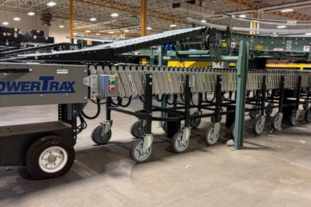 Powered BestFlex Flexible Conveyor Liquidated From A Facility In Blythewood, South Carolina by American Surplus