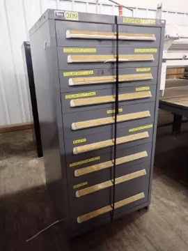 Used Vidmar Cabinet Liquidated From a Facility in Chesnee, South Carolina by American Surplus