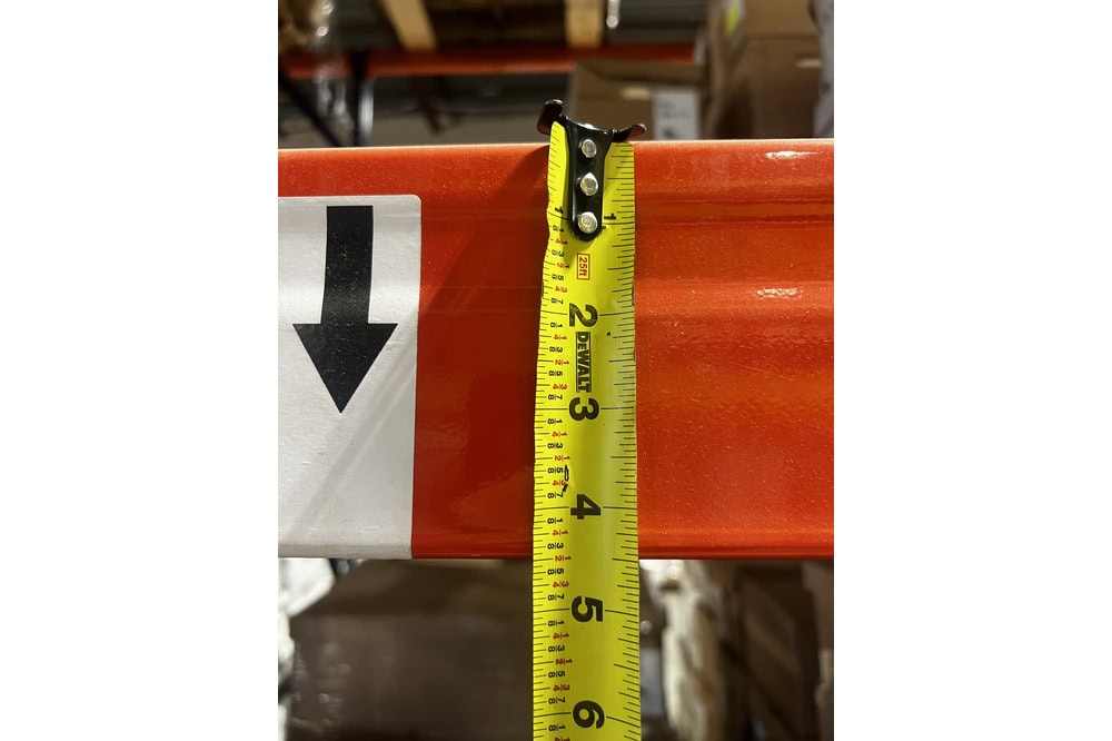 Images of used warehouse equipment liquidated from a record storage facility in Nashua, New Hampshire
