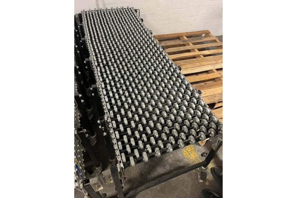 Pre-Owned Bestflex Gravity Flexible Conveyor in Lincoln, Rhode Island liquidated by American Surplus