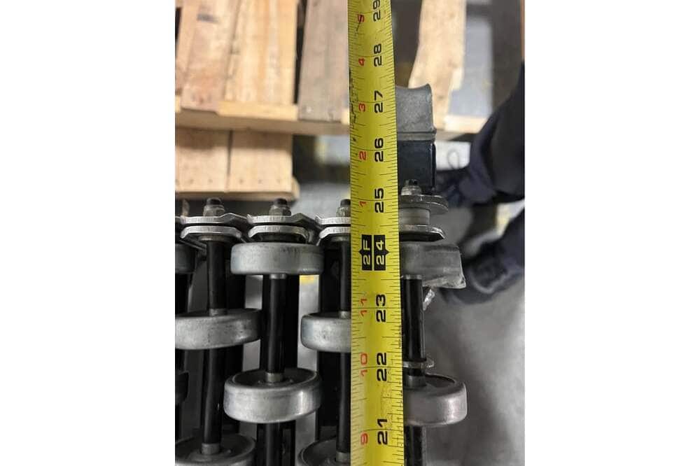 Pre-Owned Bestflex Gravity Flexible Conveyor in Lincoln, Rhode Island liquidated by American Surplus