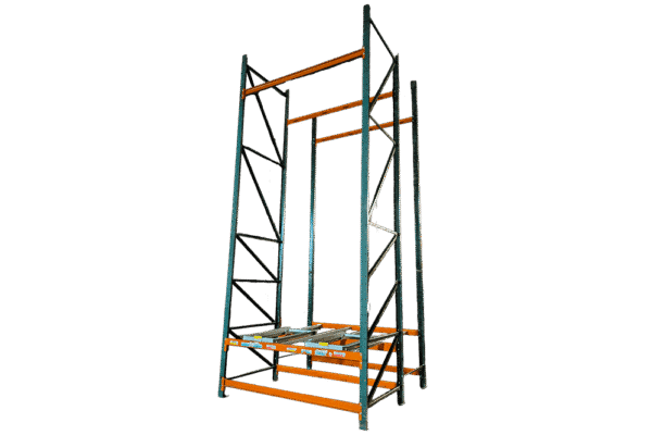 Used 2 Deep x 3 High Push Back Racking Systems - Image 2