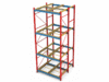 Used 2 Deep x 4 High Push Back Racking Systems