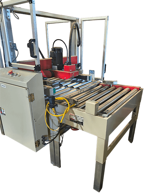 Optional BestPack CRX Case Indexer Attachment Available for Fully Automated Case Sealing