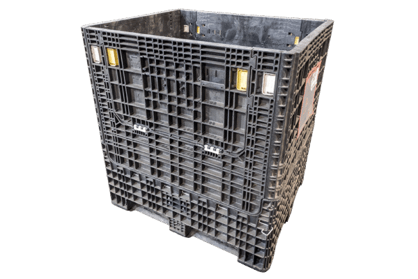 Used Bulk Containers w/ Drop Gate: 40" x 48 x 49" - Image 3